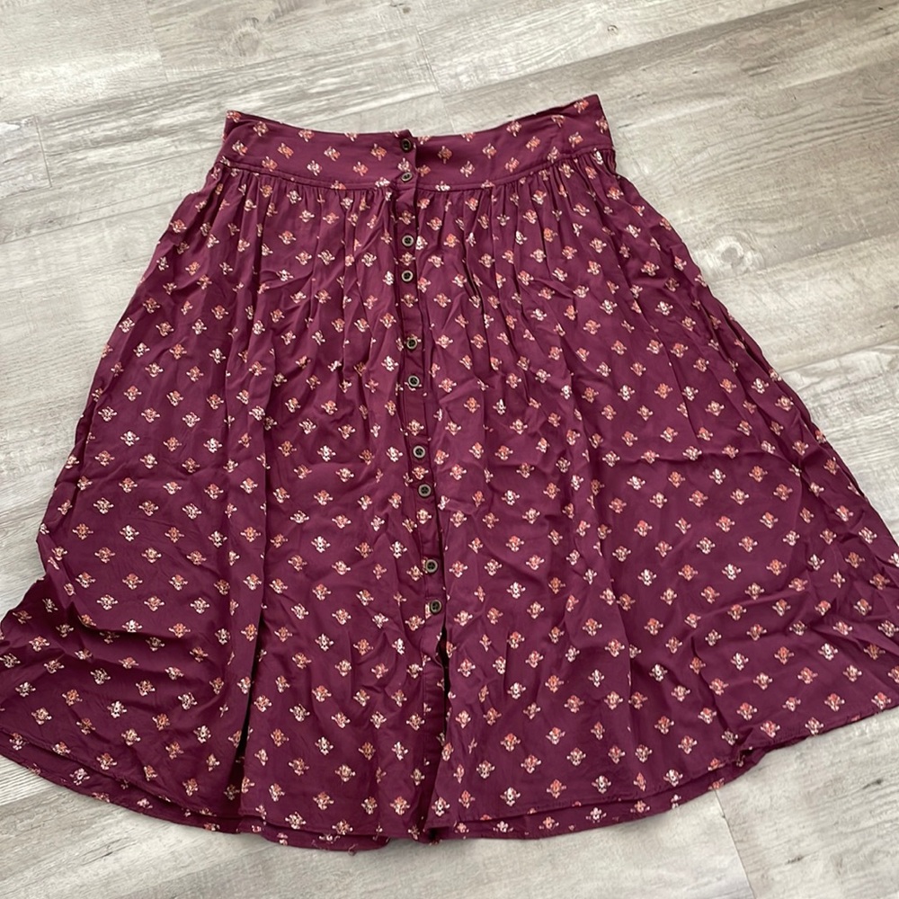 Urban outfitters button down skirt